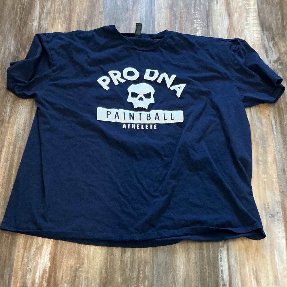 Pro DNA Paintball Navy Paintball Tee - Short Sleeve